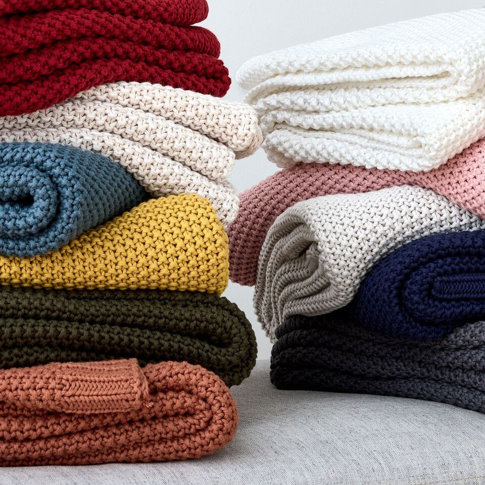 Cotton Knit Throws West Elm Australia